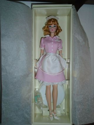 Mattel Silkstone Barbie Doll The Waitress Nrfb Minty Condtion