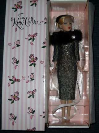 Tiny Kitty Collier Doll - Dressed W/box And Stand