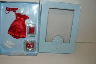Franklin Little Lady Diana Red Bow Ensemble For Fm 10 Inch Diana Doll