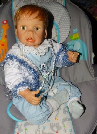 Paradise Galleries Baby Boy Doll By Jessica Sauer