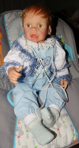 Paradise Galleries baby boy doll by Jessica Sauer 2