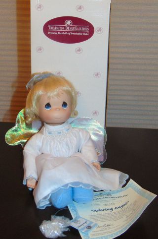 Ashton Drake Precious Moments Porcelain Doll 92408 Mib Adoring Angel Come Adore