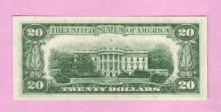 $20 1950B CU Twenty Dollars Federal Reserve Note Bill Currency 2