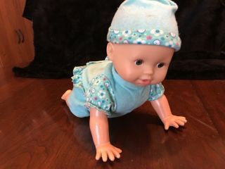 Fisher Price Little Mommy Babbling Crawling Baby Doll 2008