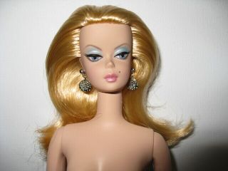 2003 Nude Silkstone Fashion Model Barbie Doll - Trench Setter