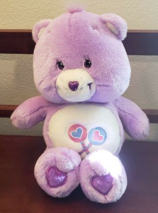 Care Bears Share Bear Lollipop 13 " Plush Stuffed Toy 2002