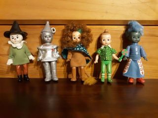 Alexander Doll Co.  Wizard Of Oz 5 Dolls Mcdonalds