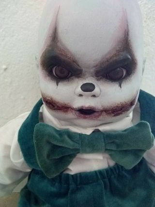 Creepy Doll Clown Evil Gothic Halloween Baby