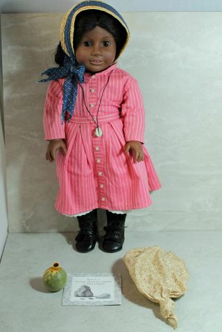 American Girl Pleasant Company Addy Doll With Meet Accessories W/box