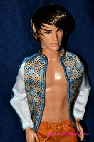 Barbie Ken Fashionistas Doll Ryan Articulated Jointed Poseable Rooted Hair