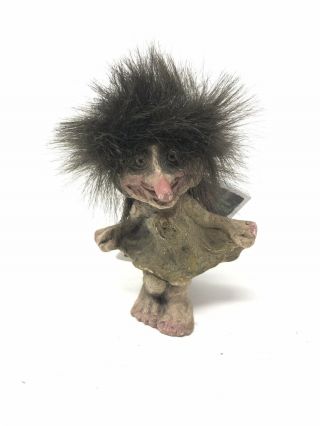 Vintage Norwegian Troll Flaaronning With Tag