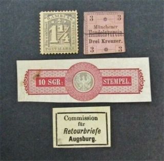 Nystamps Germany Local Stamp Unlisted