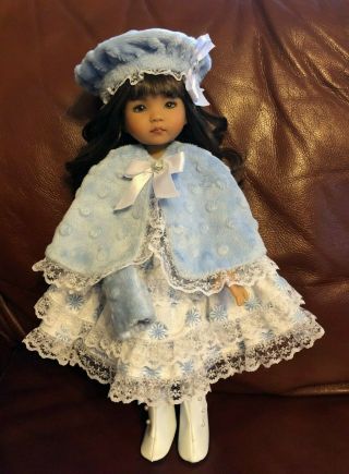 Outfit For Dianna Effner 13 " Little Darling Doll - Pre - Owned 6 Piece Ensemble