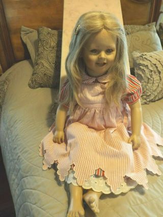 Annnette Himstedt " Lisa " Barefoot Children Series 26 " Doll 1987 3420