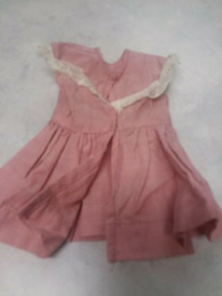 Terri Lee Doll Pink Eyelet Dress For 16 