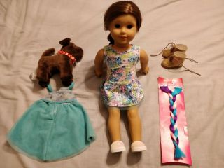 American Girl Truly Me Doll Brown Hair Light Skin Brown Eyes 68 And More