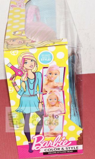 Barbie Color and Style Deluxe Styling Head 25 Piece Set (Package Damage) 3