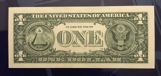 UNC USD Dollar Bill Fancy Serial Number | Mixed LADDER 1 - 8 | 2009 FRN L@@K 2