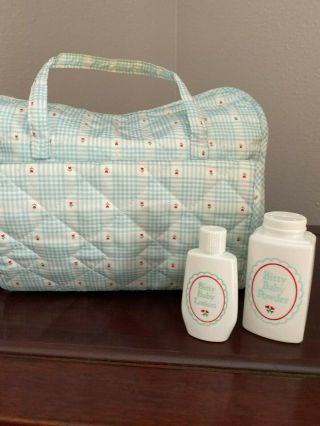 American Girl Bitty Baby Diaper Bag And Accessories