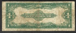 US Large Size $1.  00 Silver Certificate Note - Series 1923 - FINE 2