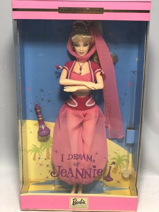 2000 Barbie Doll From The Tv Series I Dream Of Jeannie Never Removed From Box