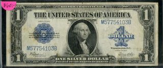 Us Paper Money 1923 $1 Silver Certificate