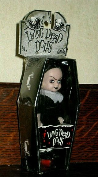 4 " Mini Living Dead Doll Series 1 " Sadie " W/ Keychain Ldd Mezco Toyz