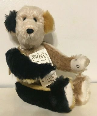Medley Ooak Hand Sewn Mohair Collectors Teddy Bear By Shirley Whitney