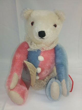 Deans Teddy Clown Bear By The Patricia Schoonmaker Signature Series Mohair 15 "