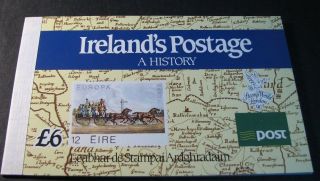 Souvenir Sheet Foreign Ireland Scott 803a,  804a - B Complete Bklt 1995 Mnh C504