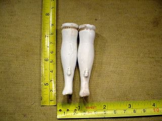 A Pair Excavated Vintage Victorian Binding Legs Age 1860 Size 2.  6 " German 9344