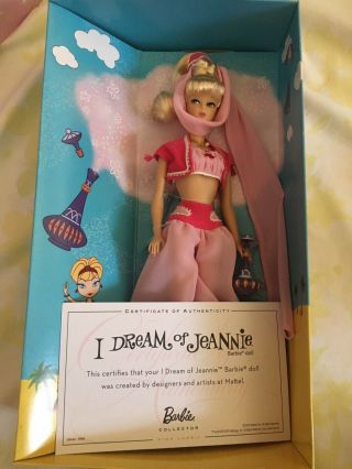 Jeannie From I Dream Of Jeannie Barbie Doll