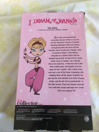 Jeannie from I Dream Of Jeannie Barbie Doll 3