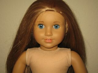 American Girl Doll Truly Me 18 In.  Blue Eyes Long Strawberry Blond Straight Hair