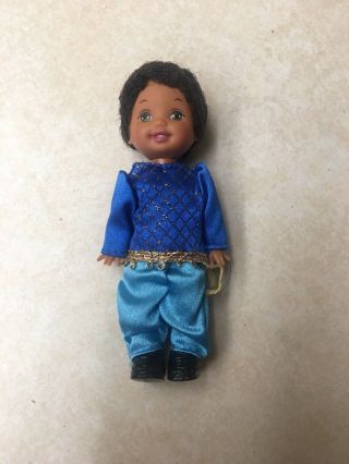 Mattel Barbie Kelly Tommy As Lil Prince Aa African American Rapunzel Doll