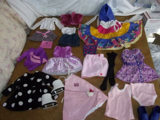 American Girl & Og 18 Inch Doll Size Clothes Ice Skates Assorment