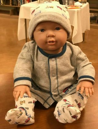 Berenguer Realistic Boy Baby Doll 18 Inch Vinyl Newborn Looks Real,  48 - 08