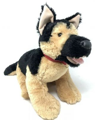 Build A Bear Puppy Dog German Shepherd 15 " W/collar Plush Stuffed Animal Canine