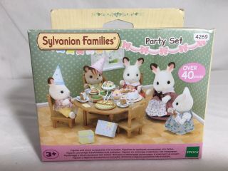 Calico Critters/sylvanian Families Birthday Party Set