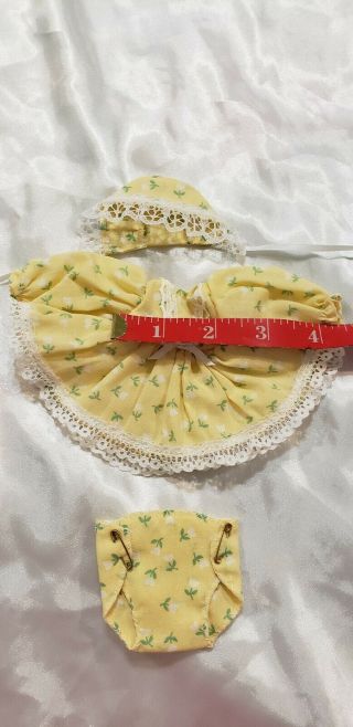 Micro Preemie Mini Reborn Doll Ooak Clothes Dress Set