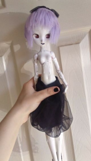 Ddh10 Hybrid Dollfie Dream On Monster High Gooliope Body Junk Doll