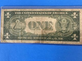 1935 - A One Dollar $1 Yellow Seal Silver Certificate North Africa 2