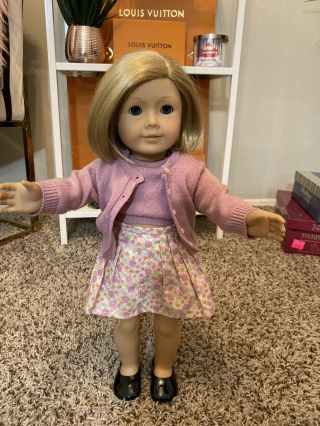 American Girl Doll Kit Kittredge With Meet Outfit