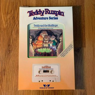 Teddy Ruxpin Adventure Series Teddy And The Mudblups Cassette & Book