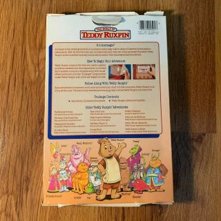 Teddy Ruxpin Adventure Series Teddy and the Mudblups Cassette & Book 2
