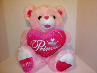 Dan Dee Large Pink Princess Teddy Bear Sweetheart Teddy 2019