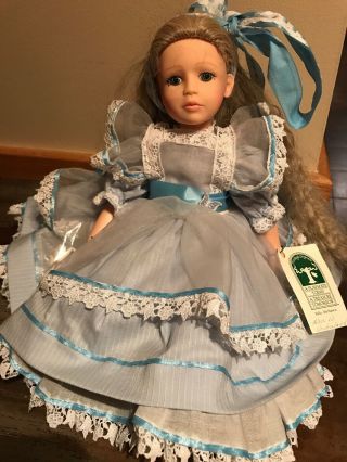 Pittsburg Originals Doll By Chris Miller Alice In Wonderland Doll With Teapot Ra