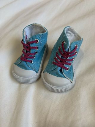 (2008) American Girl Goty Mia Blue High Top Sneakers,