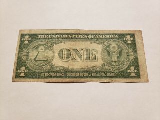 1935 A Yellow Seal Silver Certificate North Africa Note WWII 2