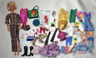 Swimming Barbie Kelly Tommy Bratz Doll Clothes Accessories And Shoes